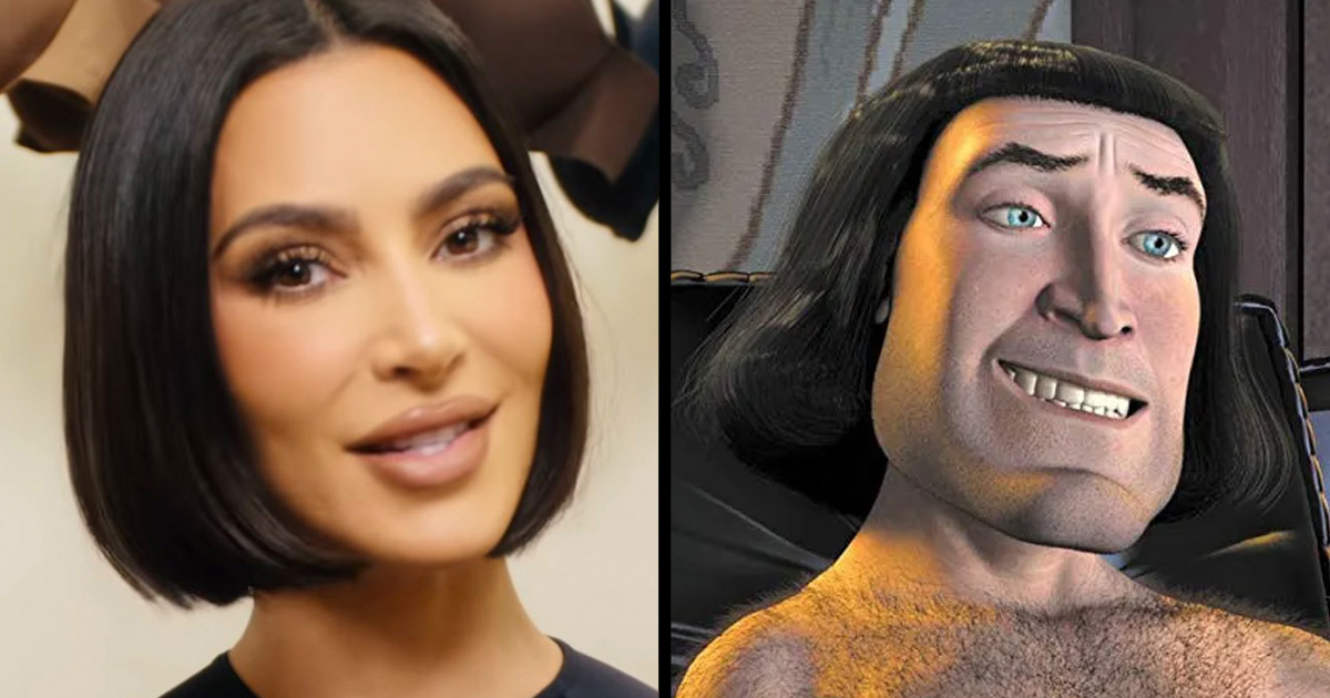 Kim Kardashian comparée à Farquaad de Shrek après avoir exhibé sa nouvelle coiffure